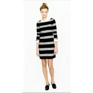 J.CREW Sz S  Maritime Heathered Striped Dress